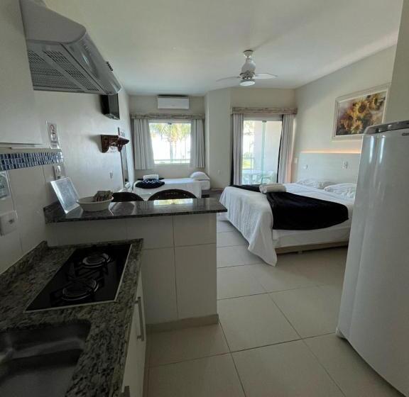 Апартаменты 1 Спальня Вид на Бассейн, Apart Hotel Porto Kanoas