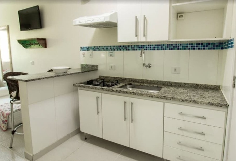 Апартаменты 1 Спальня с Балконом, Apart Hotel Porto Kanoas