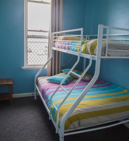 バスルーム共有のトリプルスタンダード, 1849 Backpackers Albany