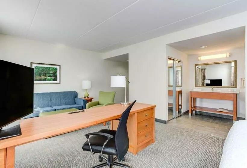 キングサイドベッドのスタンダードワンルーム, Hampton Inn & Suites Manchester