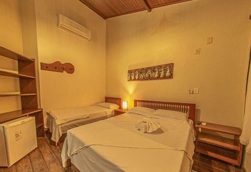 غرفة إقتصادية ثلاثية, Pousada Cantinho Do Sossego