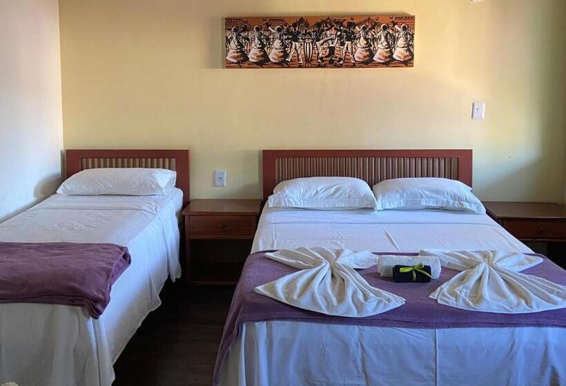 غرفة إقتصادية ثلاثية, Pousada Cantinho Do Sossego