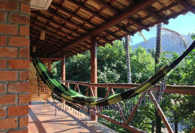 バルコニー付きスタンダードルーム, Pousada Canto Verde