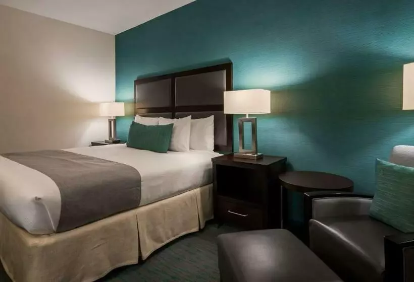 身障者適用キングサイズベッドルーム, Best Western Plus Taft Inn