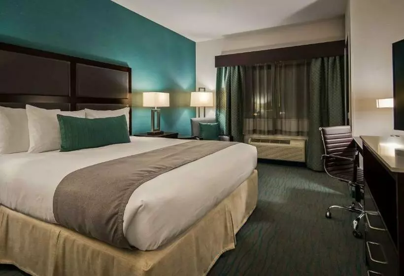 身障者適用キングサイズベッドルーム, Best Western Plus Taft Inn