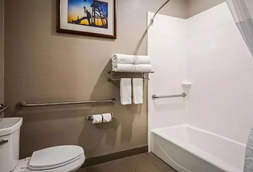 身障者適用キングサイズベッドルーム, Best Western Plus Taft Inn