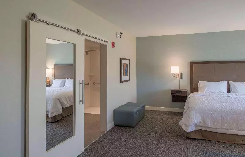 キングサイズベッドのスイートルーム, Hampton Inn & Suites Braselton