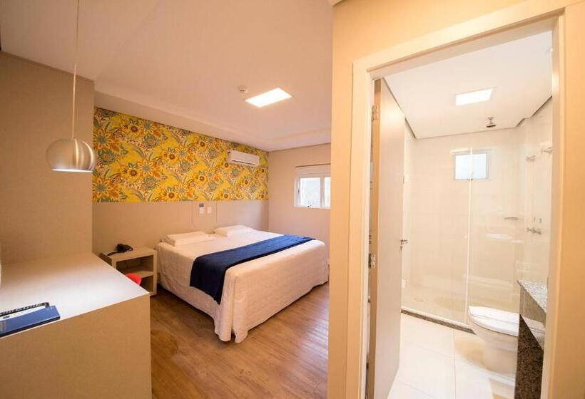 디럭스 룸, Hiber Hotel Acesso A Chapecó