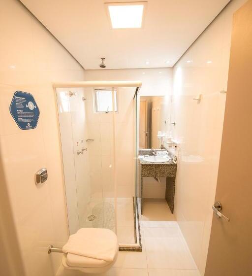 디럭스 트리플 룸, Hiber Hotel Acesso A Chapecó