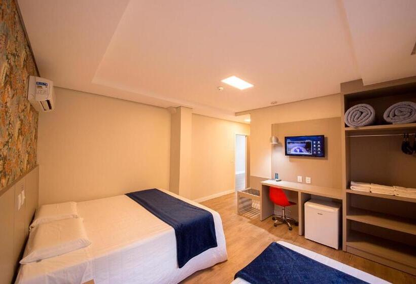 스탠다드 트리플 룸, Hiber Hotel Acesso A Chapecó
