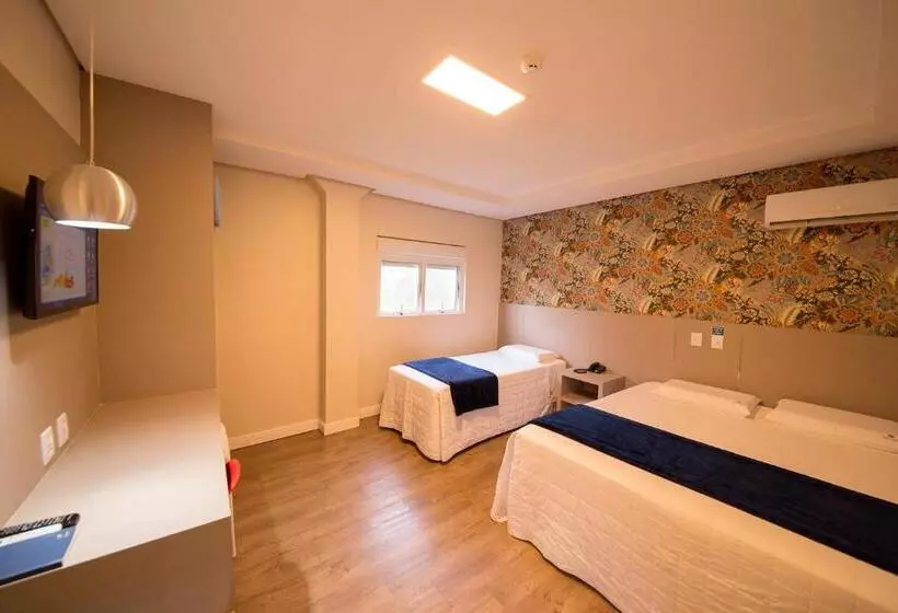スタンダードトリプルルーム, Hiber Hotel Acesso A Chapecó