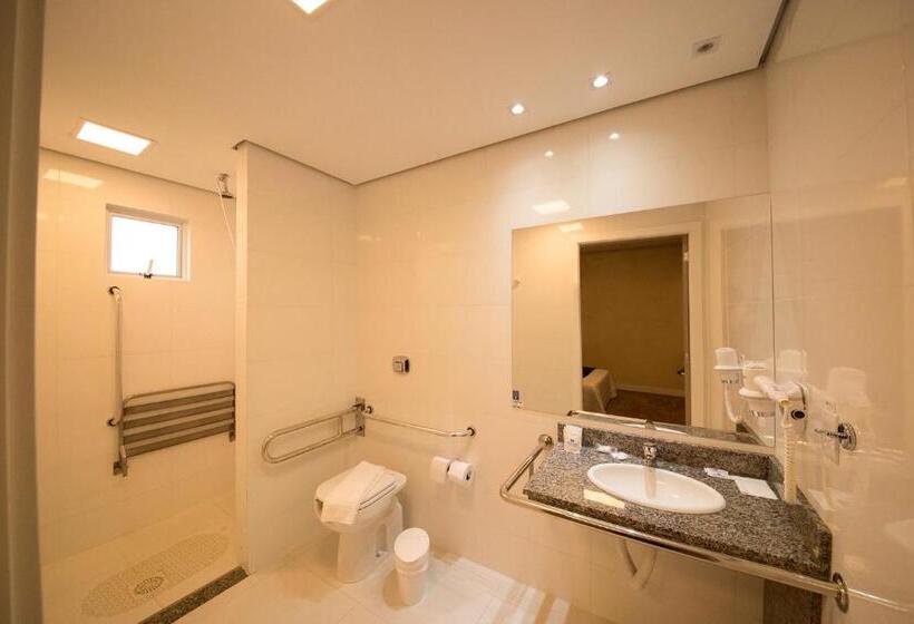 장애인을 위한 스탠다드 룸, Hiber Hotel Acesso A Chapecó