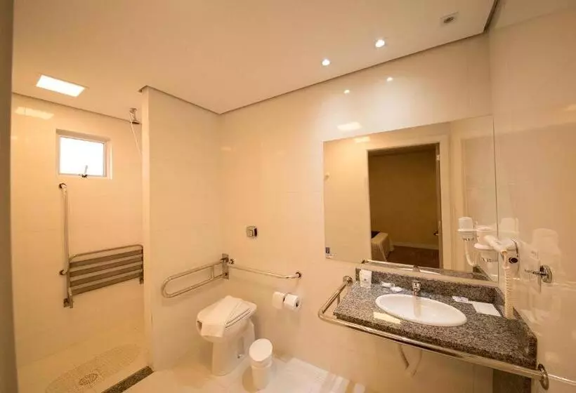身障者適用スタンダードルーム, Hiber Hotel Acesso A Chapecó