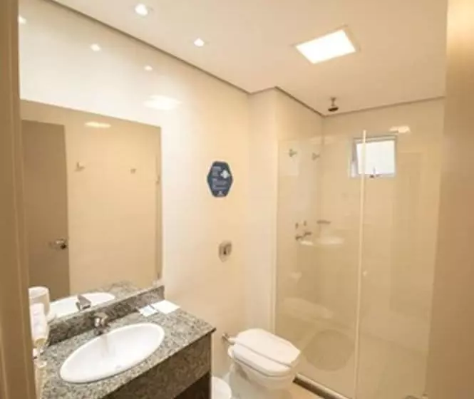 デラックストリプルルーム, Hiber Hotel Acesso A Chapecó