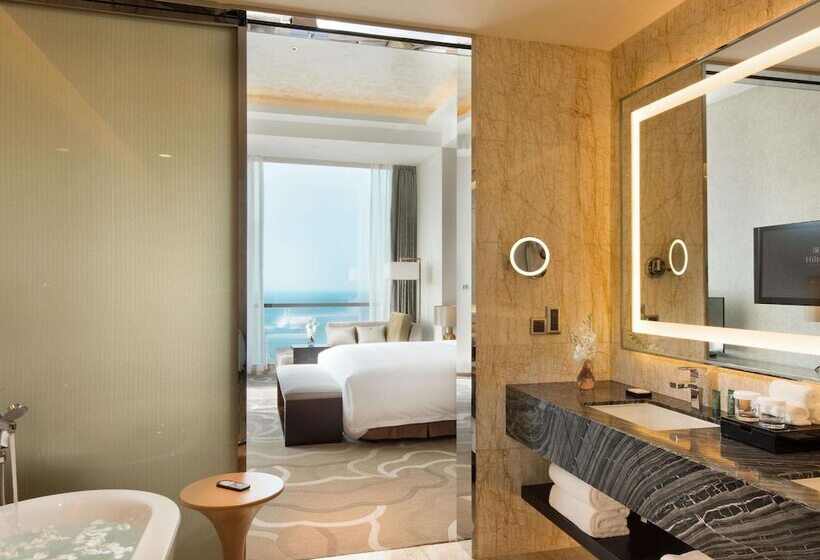 바다 전망 스위트, Hilton Yantai Golden Coast