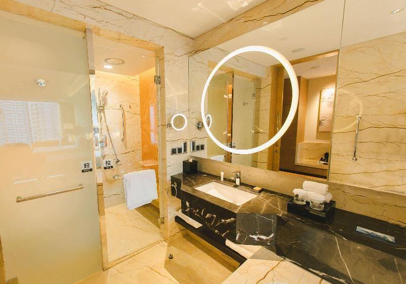 스탠다드 룸 바다 전망, Hilton Yantai Golden Coast