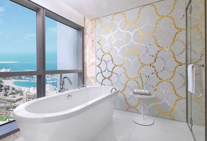 디럭스 룸 바다 전망, Hilton Yantai Golden Coast