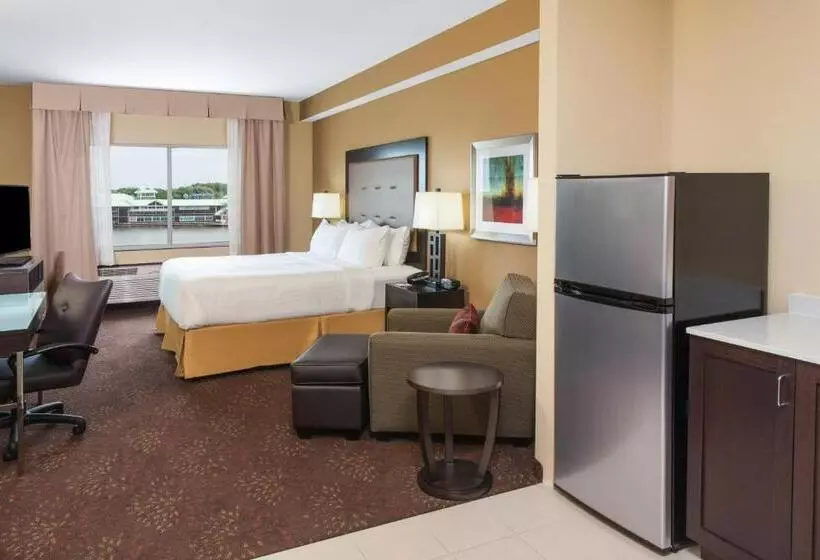 キングサイズベッドのスイートルーム, Holiday Inn Express & Suites Sandusky, An Ihg