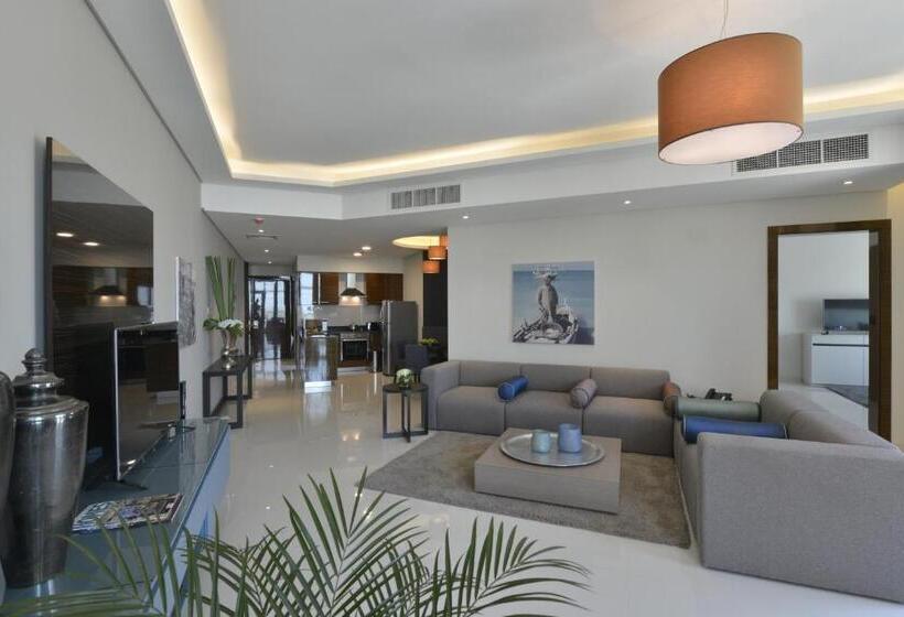 آپارتمان 1 خوابه با چشمانداز جانبی دریا, Lagoona Beach Luxury Resort And Spa