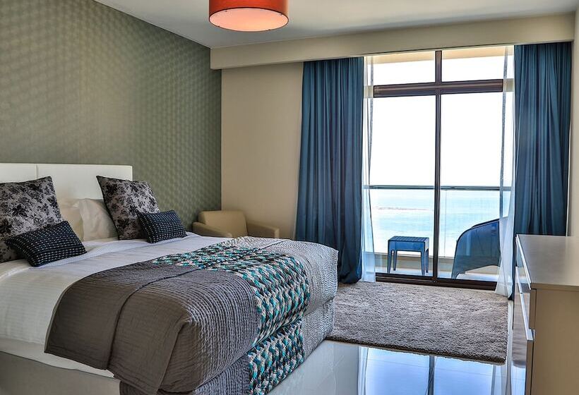 آپارتمان 1 خوابه با چشمانداز جانبی دریا, Lagoona Beach Luxury Resort And Spa