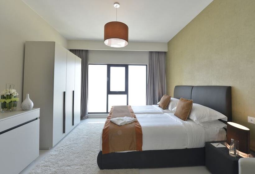 آپارتمان 1 خوابه با چشم‌انداز جانبی دریا, Lagoona Beach Luxury Resort And Spa