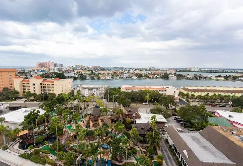 シティビューのダブルベッドスタンダードルーム, Hampton Inn & Suites Clearwater Beach
