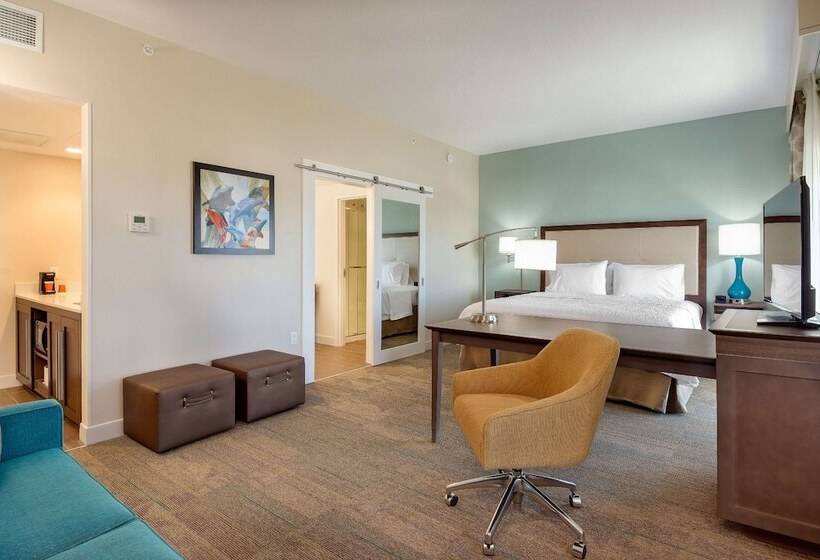 غرفة قياسية سرير مزدوج مطلة على المدينة, Hampton Inn & Suites Clearwater Beach