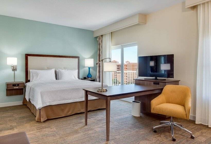 غرفة قياسية سرير مزدوج مطلة على المدينة, Hampton Inn & Suites Clearwater Beach