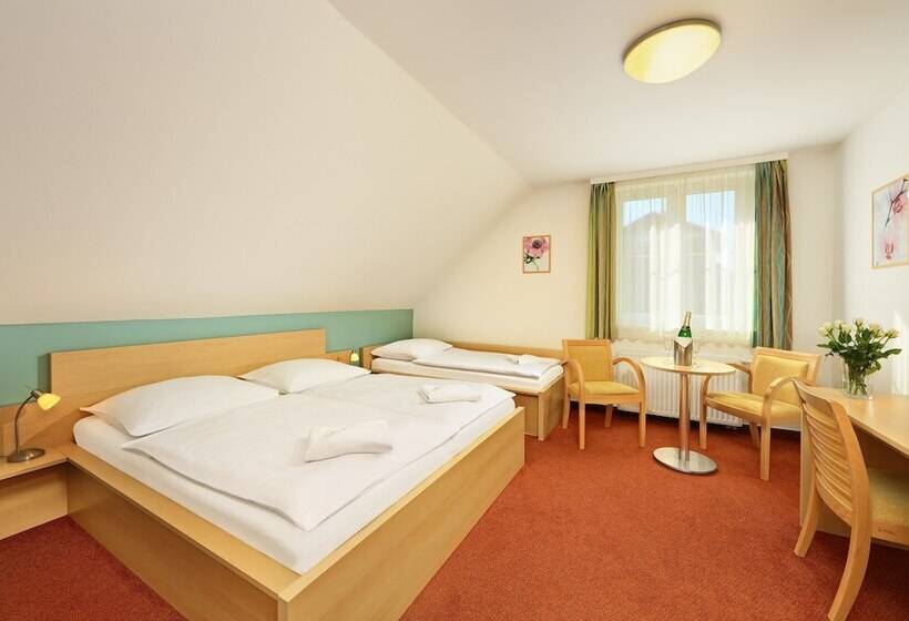 스탠다드 트리플 룸, Penzion Krumlov   B&b   Massage Studio