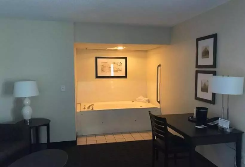 キングサイズベッドのスイートルーム, Americinn By Wyndham Hotel And Suites Long Lake
