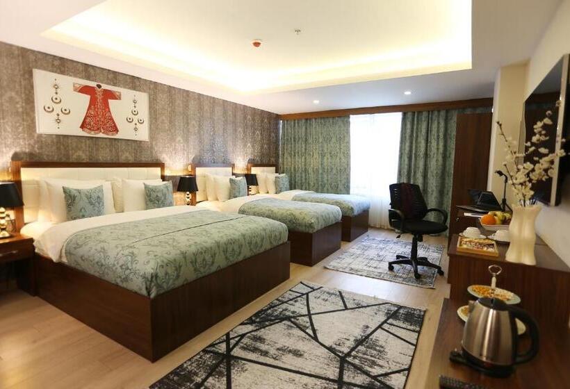 اتاق استاندارد چهار تخته, Cebeci Grand