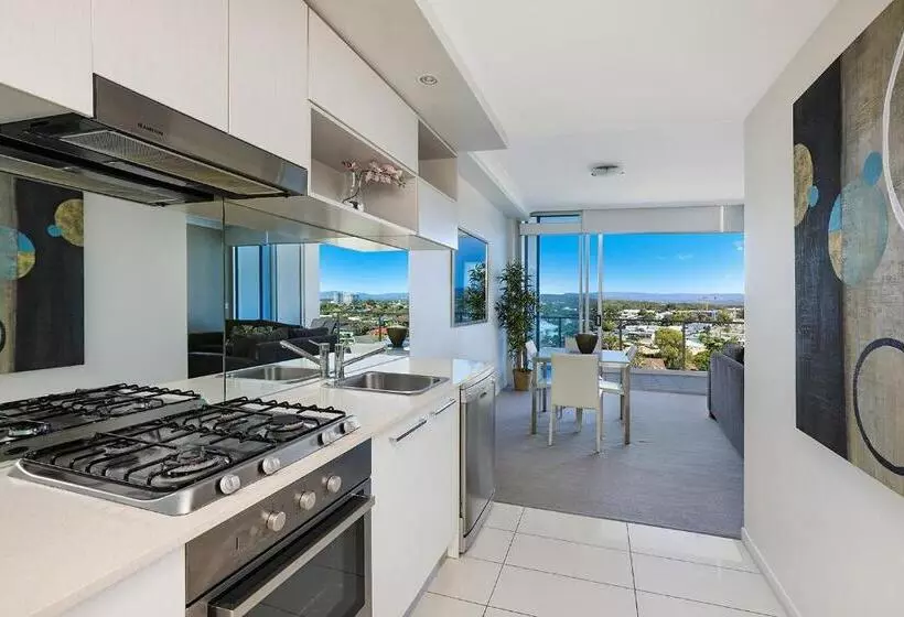 ２ベッドルームアパートメント, Silvershore Apartments On The Broadwater