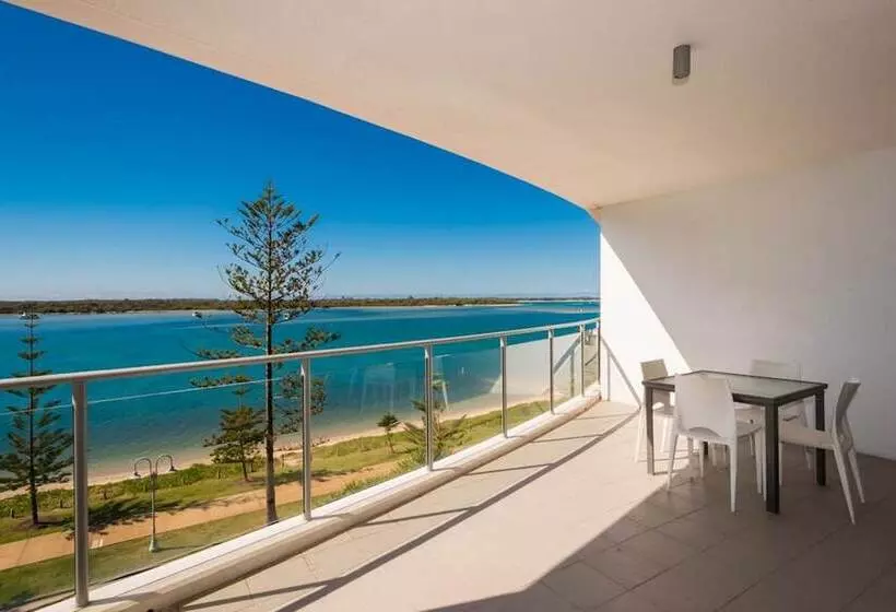 景色の見える一ベッドルームアパートメント, Silvershore Apartments On The Broadwater