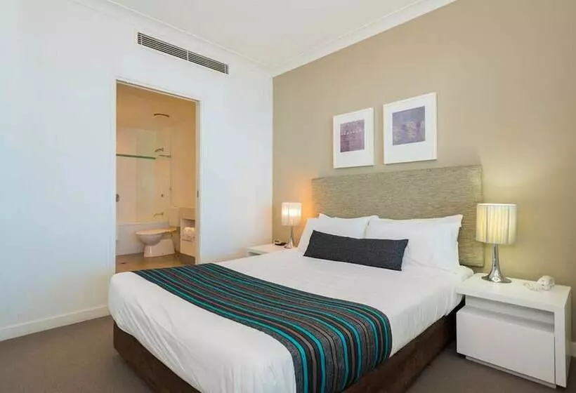 景色の見える一ベッドルームアパートメント, Silvershore Apartments On The Broadwater