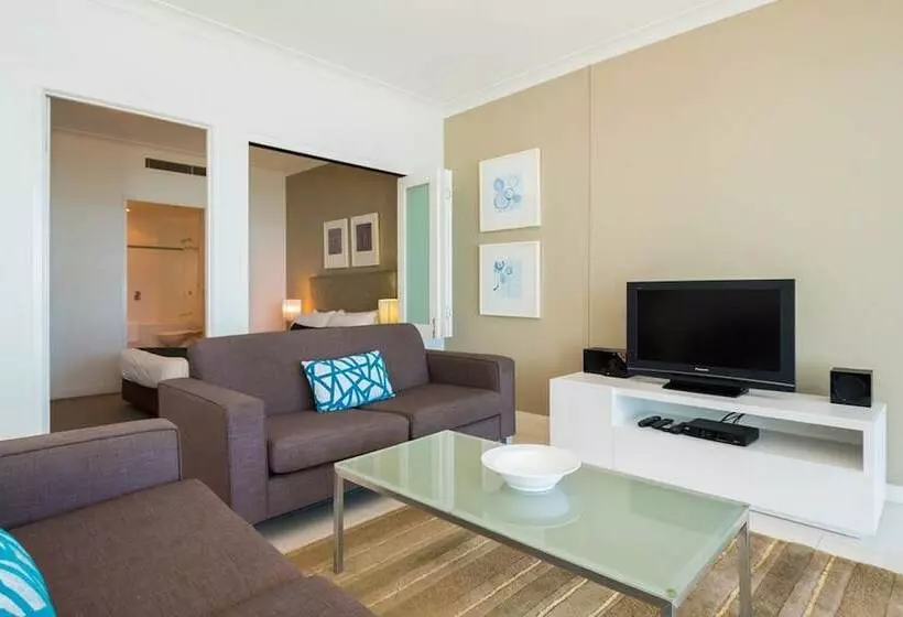 景色の見える一ベッドルームアパートメント, Silvershore Apartments On The Broadwater