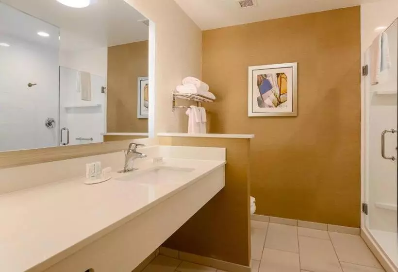 キングサイズベッドのスタンダードルーム, Fairfield Inn & Suites By Marriott Alexandria