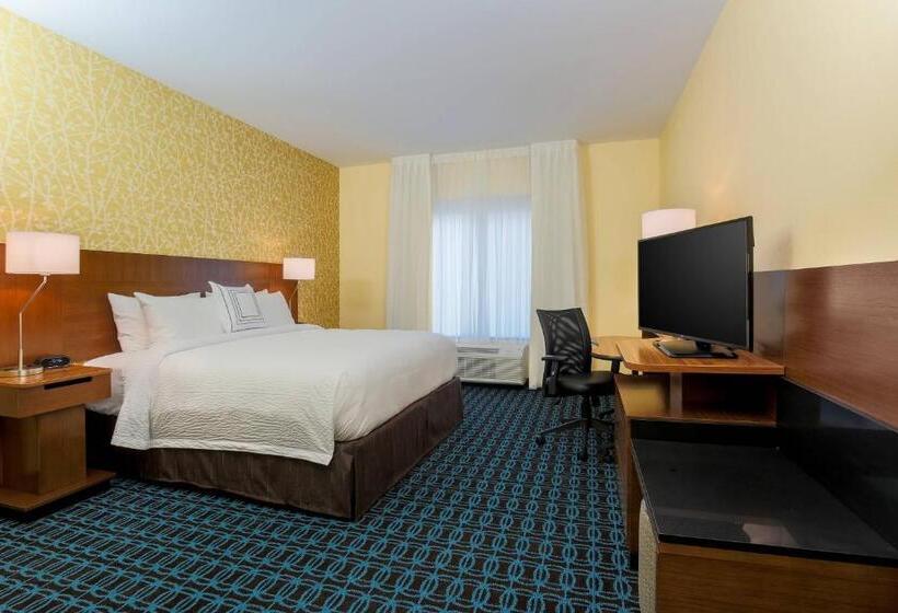 غرفة قياسية سرير كينج, Fairfield Inn & Suites By Marriott Alexandria