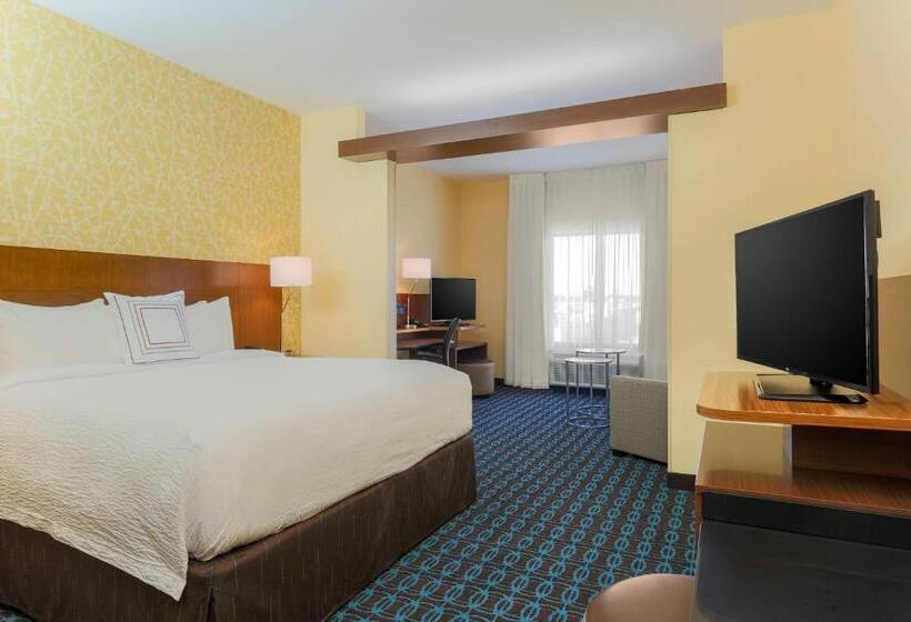 جناح سرير كينج, Fairfield Inn & Suites By Marriott Alexandria