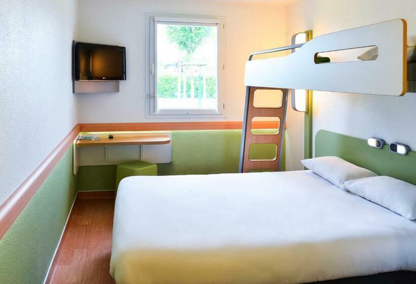 חדר סטנדרט לשלושה, Ibis Budget Montélimar