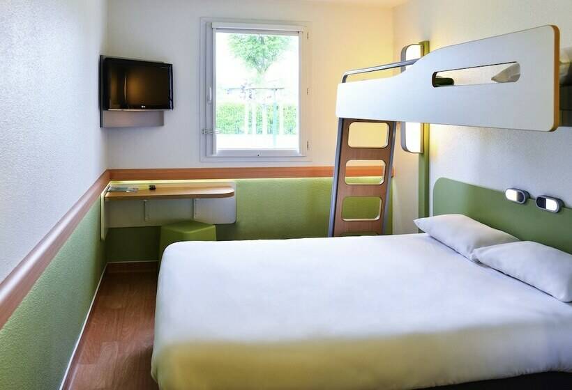 חדר סטנדרט לשלושה, Ibis Budget Montélimar