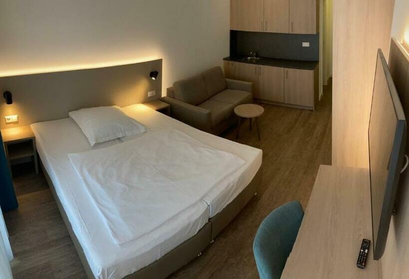 Apartamento 1 Quarto com Terraço, Zur Traube