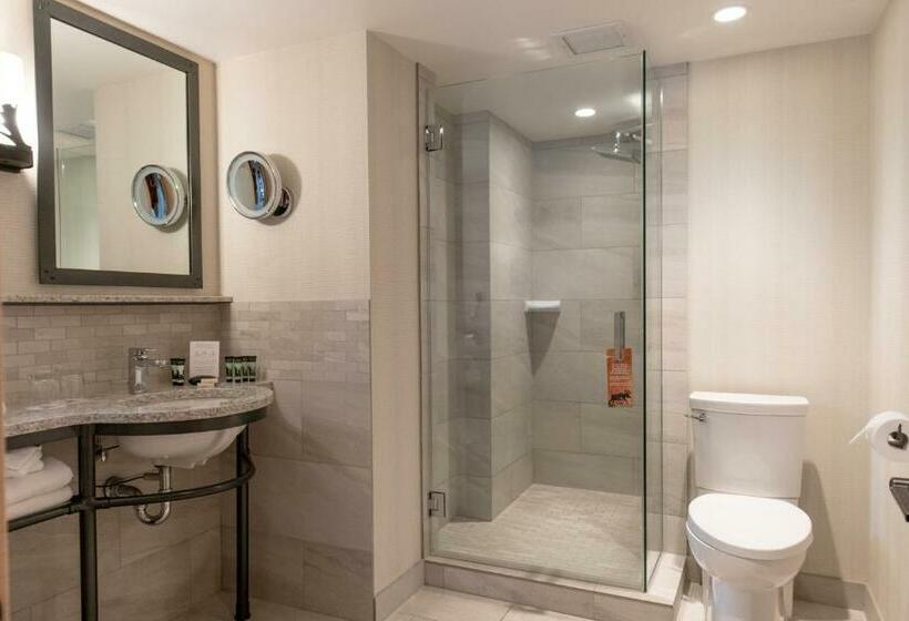 מיטת קינג בסוויטה, Moose Hotel And Suites