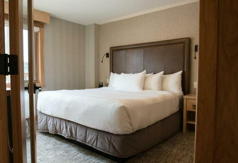 מיטת קינג בסוויטה, Moose Hotel And Suites