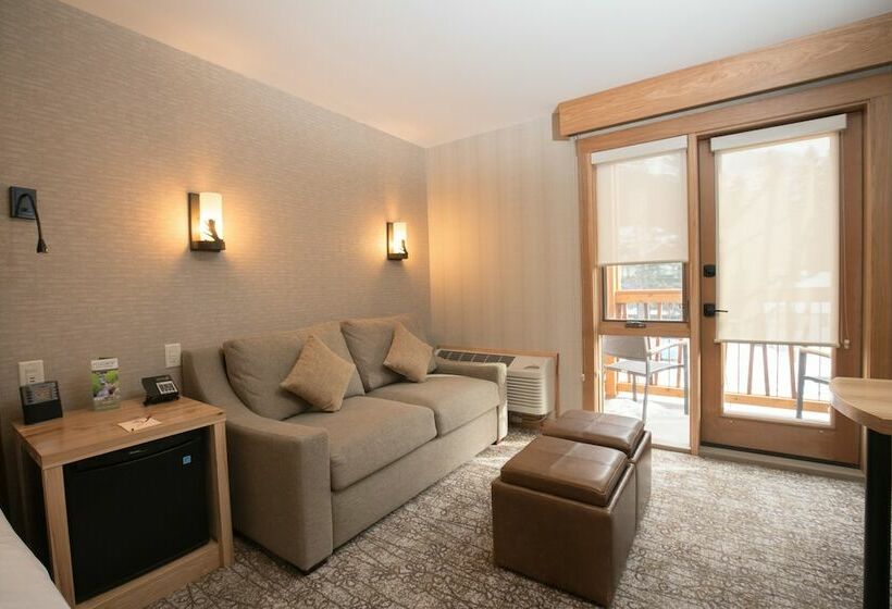 带大床的高级房间, Moose Hotel And Suites