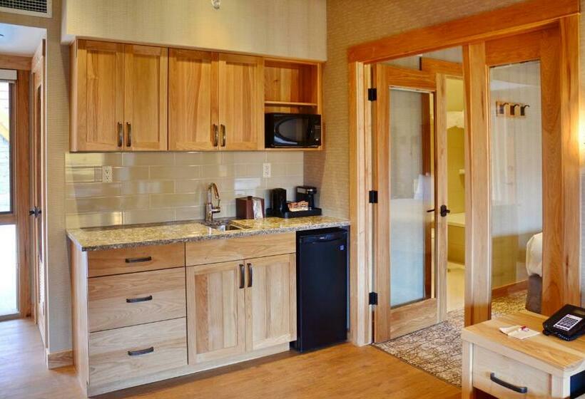 סוויטת 2 חדרי שינה, Moose Hotel And Suites