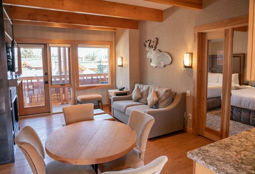 סוויטת 2 חדרי שינה, Moose Hotel And Suites