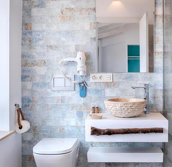 غرفة قياسية مطلّة علي البحر, Hostal Perla Blanca Altea