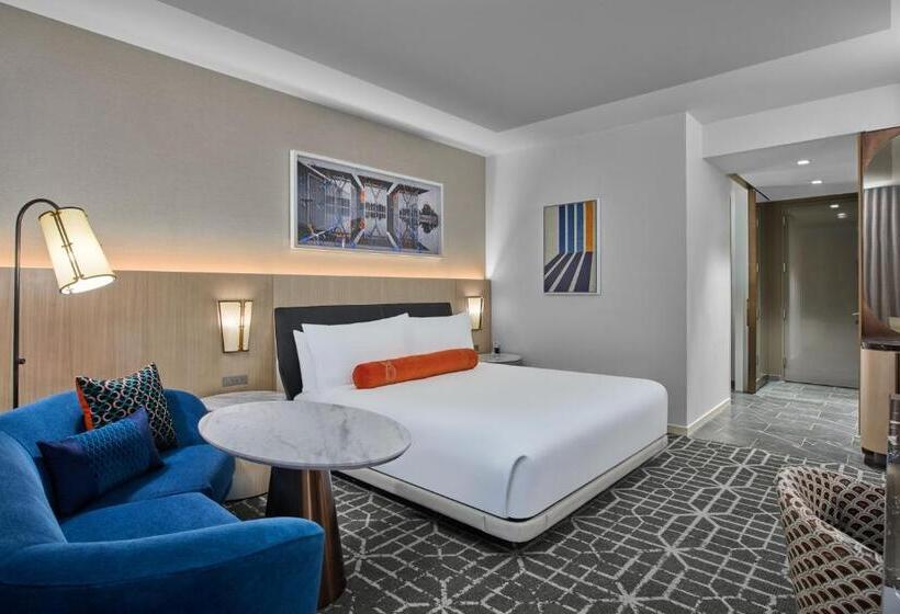 キングサイズベッドのデラックスルーム, The Crescent Hotel, Fort Worth