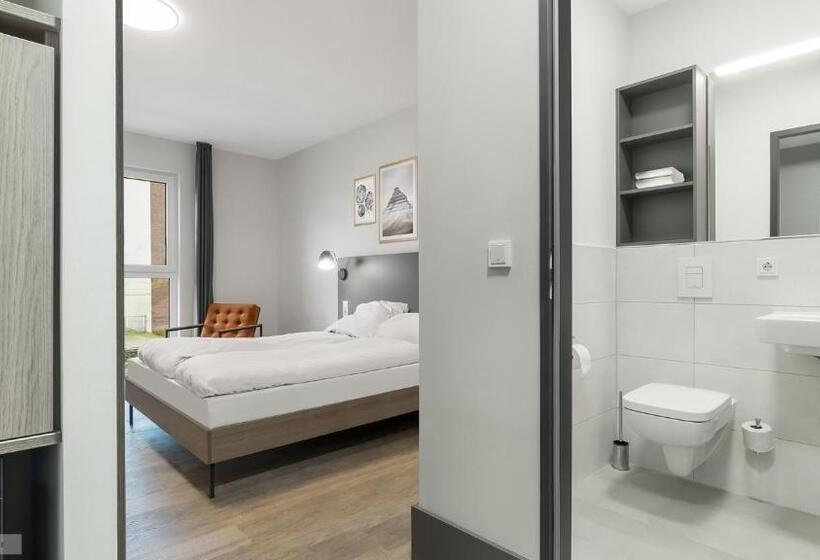 חדר סטנדרט, Smartments Connect Frankfurt City Ost