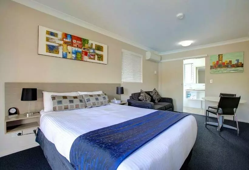 Standard-huone Allasnäkymä, Beachpark Apartments Coffs Harbour